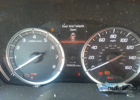 2015 Acura Mdx z USA, uszkodzony, nr VIN 5FRYD4H26FB029046